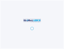 Tablet Screenshot of globalgeeks.com